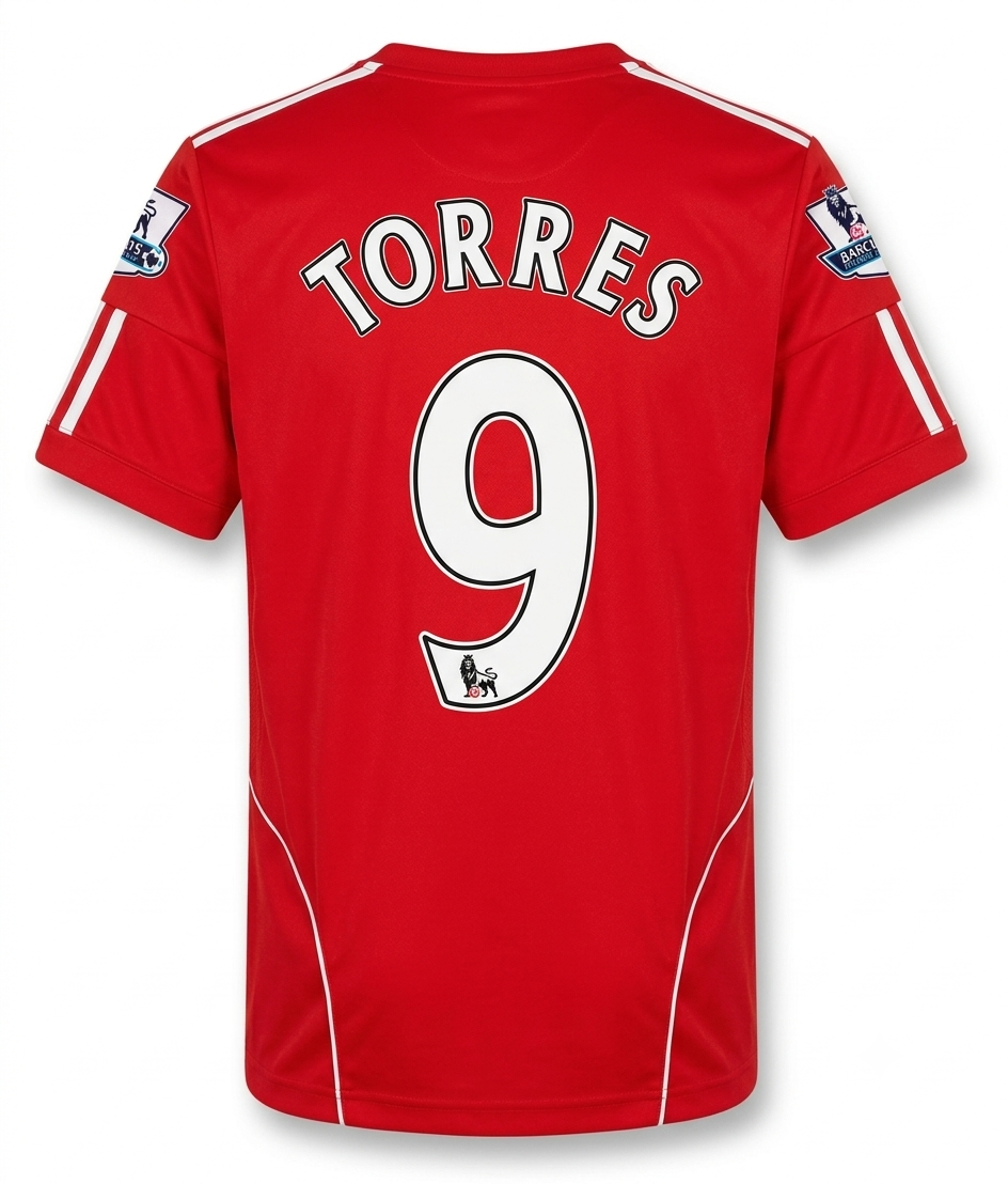 Tenue Torres Liverpool 2010 Rétro 🎞️🔴 Disponible