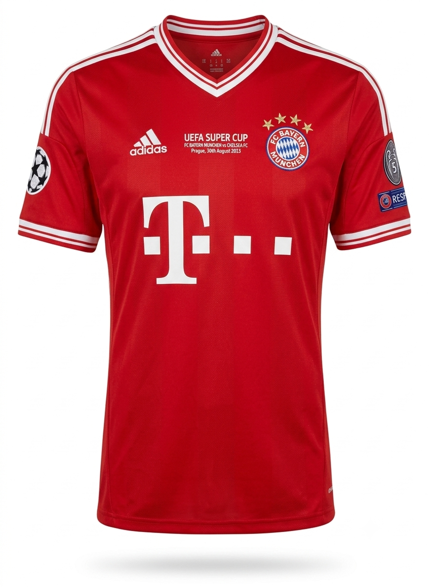 Tenue Ribéry – Bayern Munich Finale Super Cup 2013 Rétro 🎞️🔴⚪️