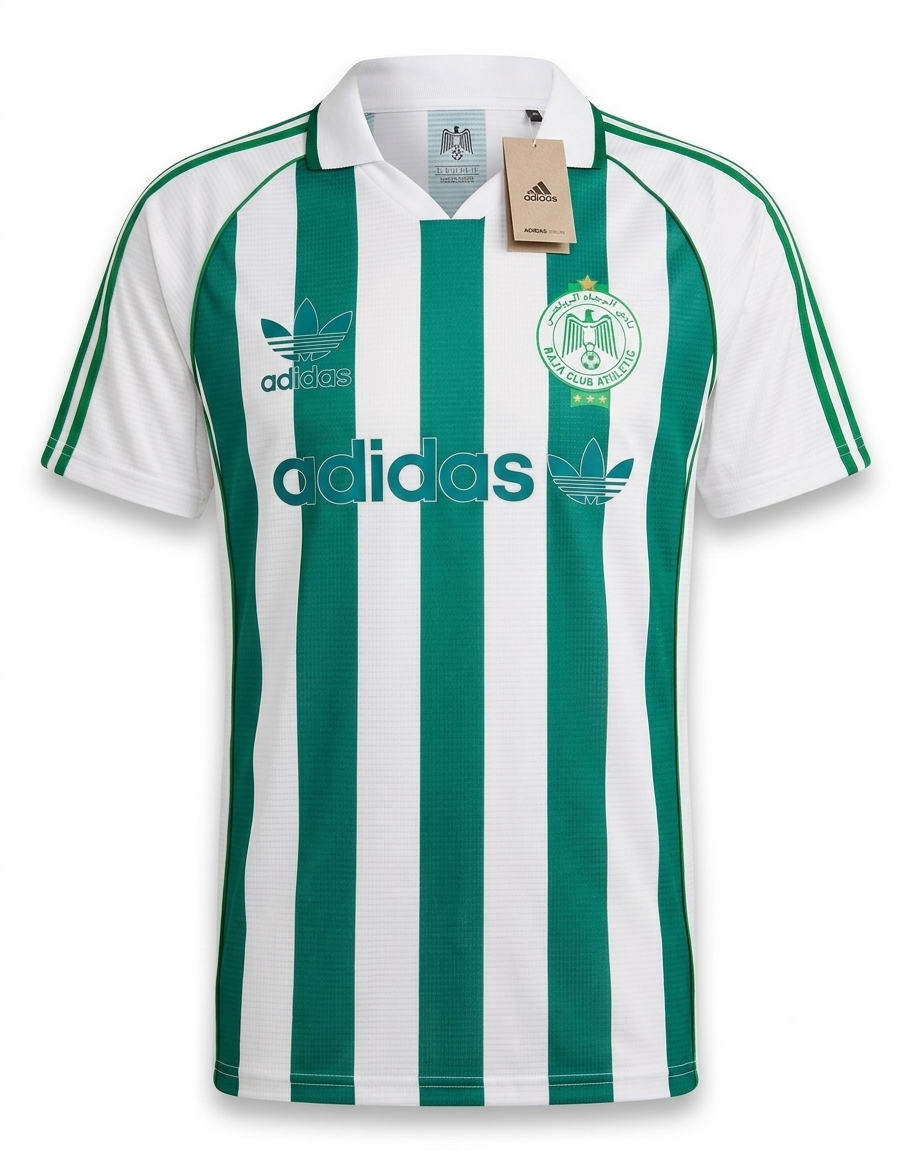 Le maillot Raja Adidas vert et blanc est arrivé ! 💚🤍