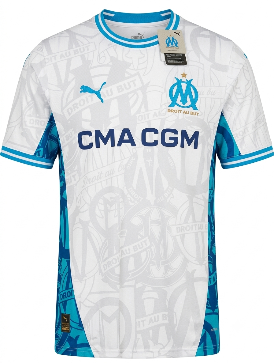 Tenue Olympique de Marseille 2025 🔵⚪️ disponible