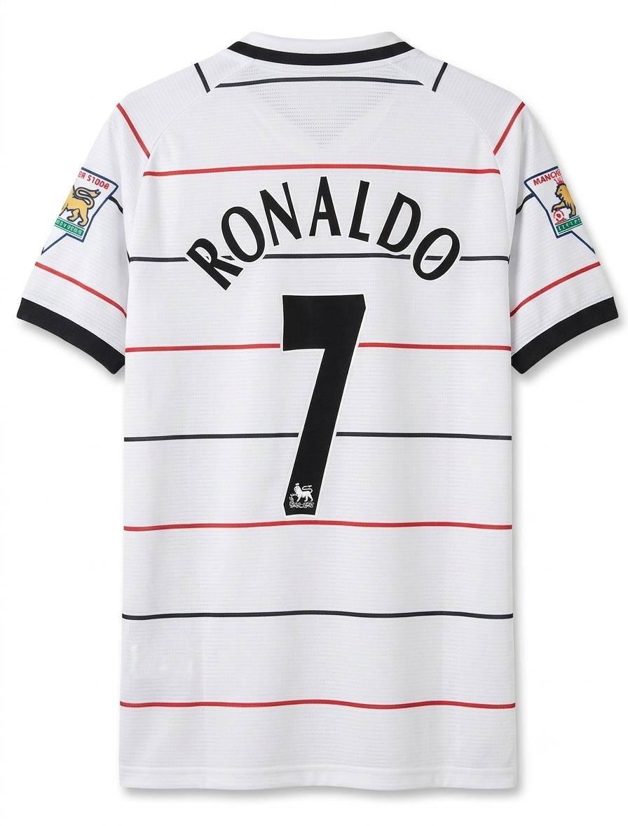Tenue Cristiano Ronaldo – Manchester United Vintage 🔴⚽️