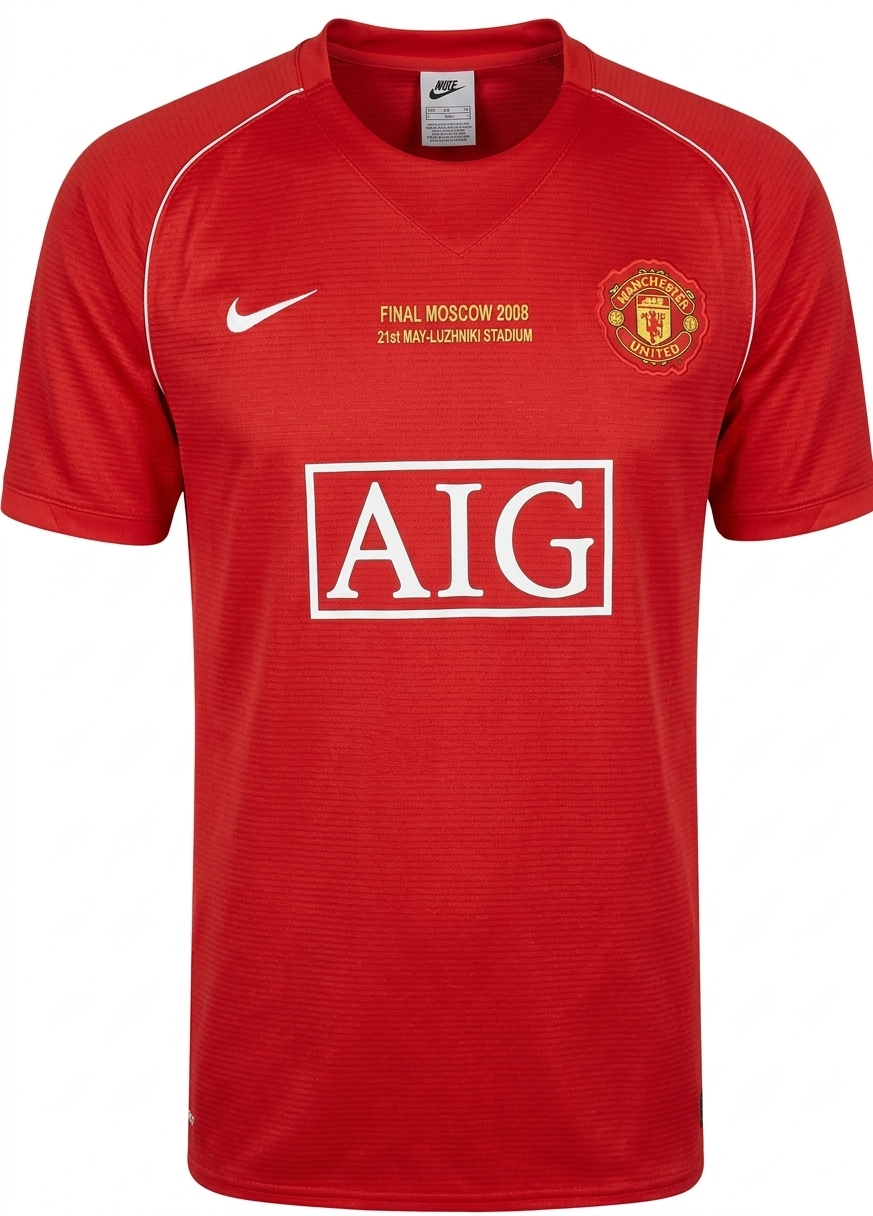 Tenue Cristiano Ronaldo – Manchester United 2008 Vintage 🔴⚽️