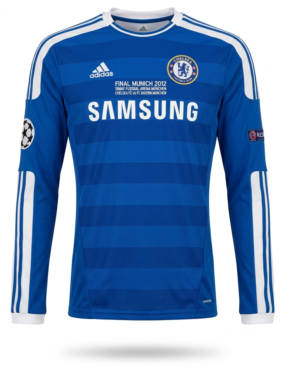 Tenue Drogba – Chelsea Finale UCL 2012 Rétro 🎞️💙