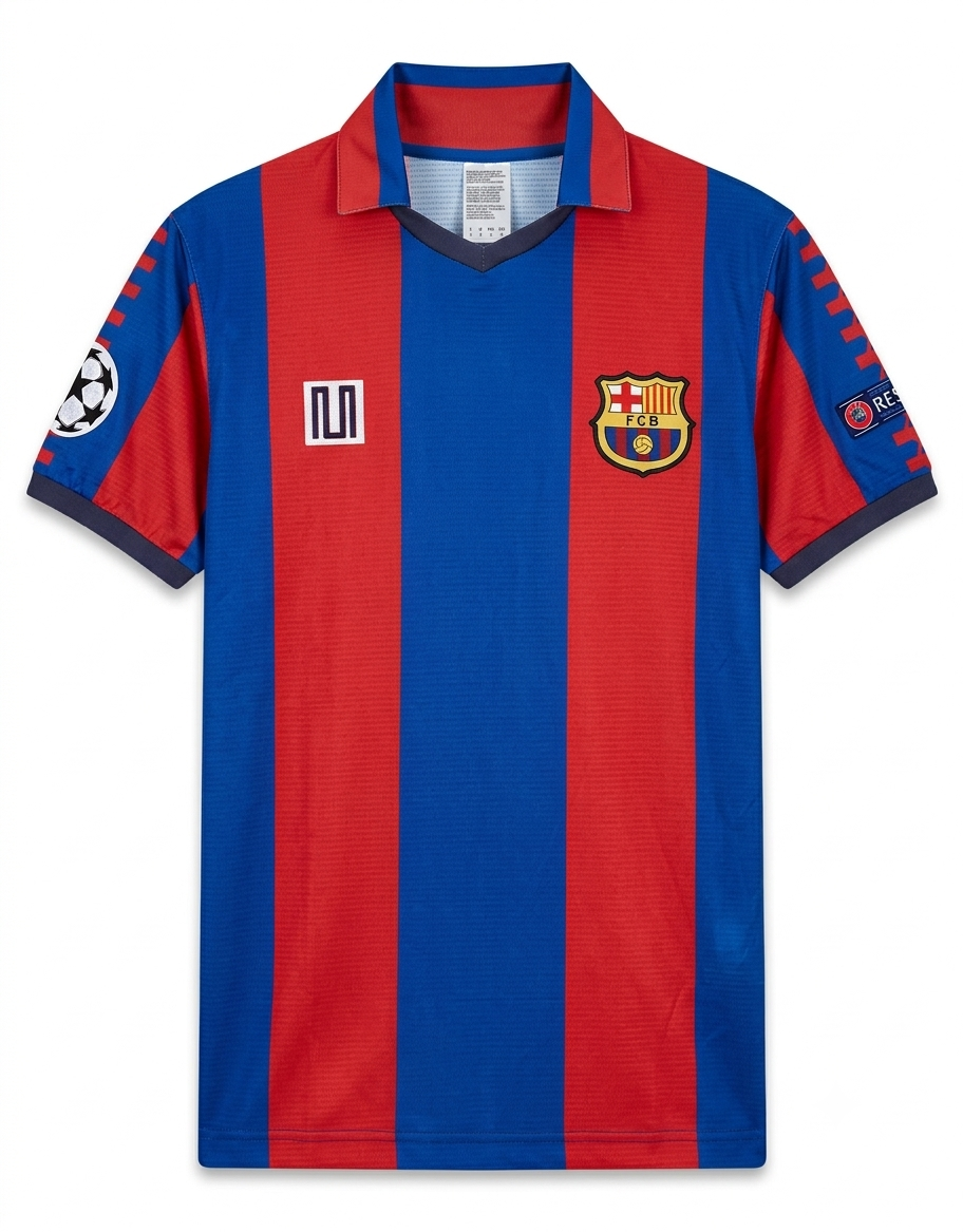 Tenue Maradona – FC Barcelone Vintage 🔵🔴⚽️