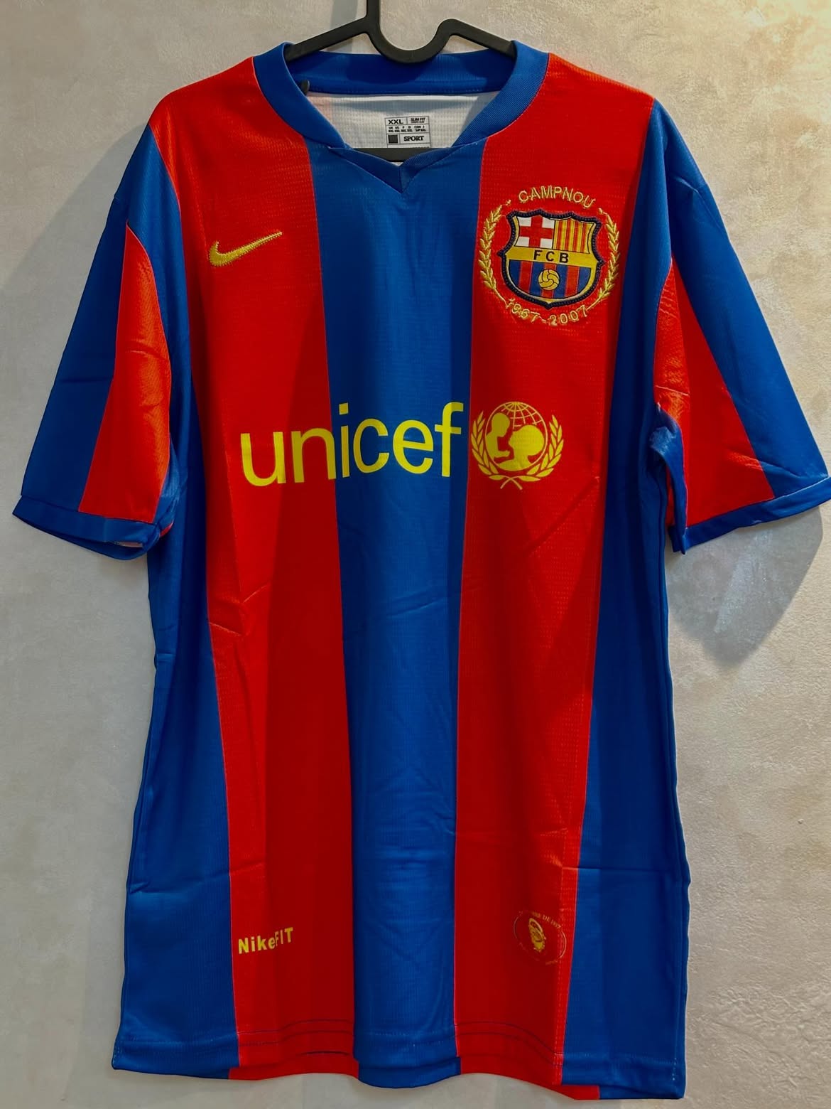 Tenue RONALDINHO Barcelone 2007 Retro