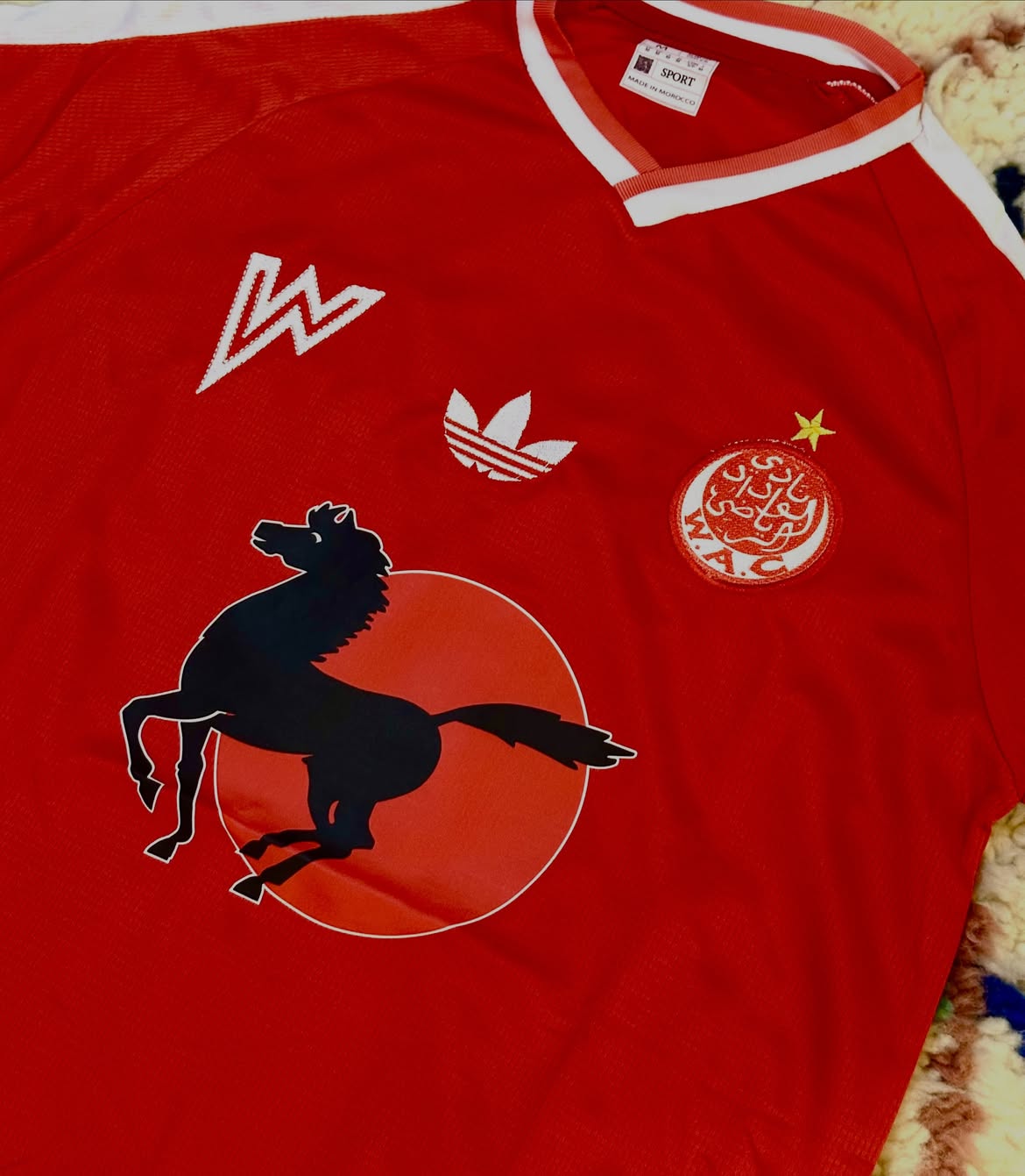 ❤️🤍 Tenue du Wydad 1992
