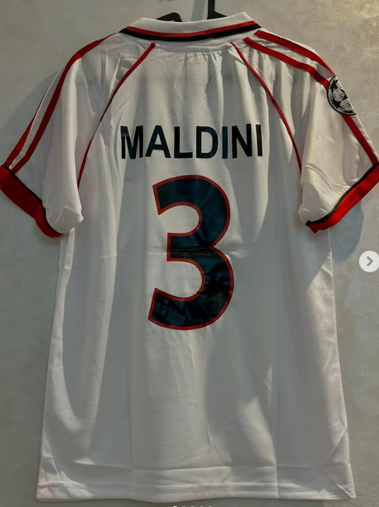 Tenue MALDINI Ac Milan 2005 Retro ✅