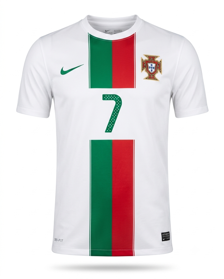 Tenue Cristiano Ronaldo – Portugal 2010 Rétro 🎞️