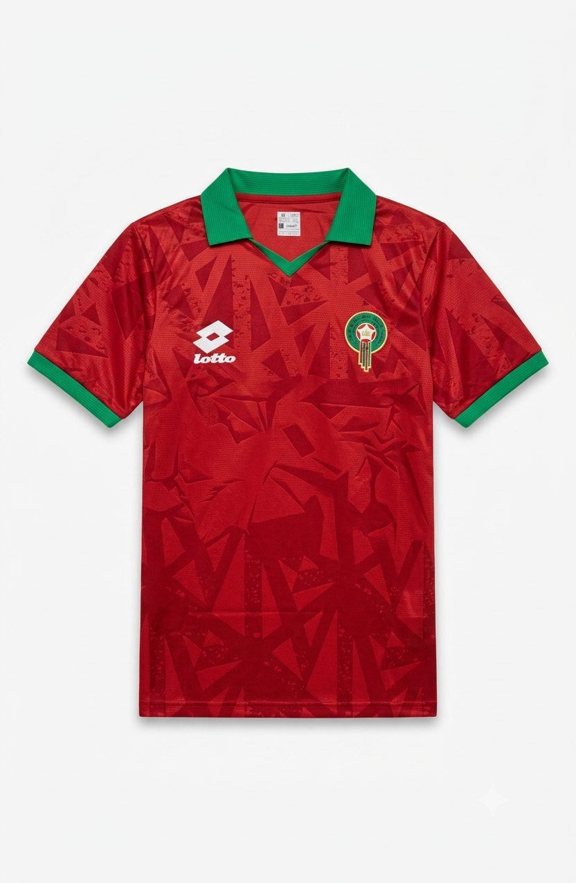 ❤️ Le maillot historique du Maroc 1986 est arrivé !