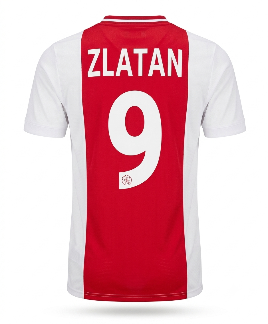 Maillot de  Zlatan Ibrahimović – Ajax 2001 - Disponible