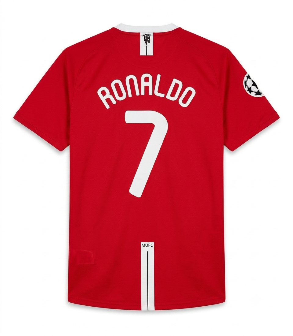 Maillot de  Cristiano Ronaldo - Manchester United 2008