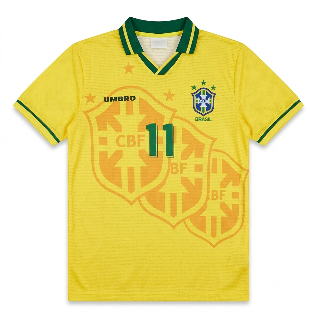 Tenue Romário – Brésil Vintage ⚽️
