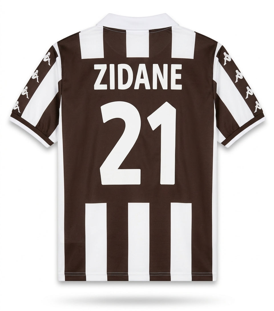 Tenue Vintage Juventus – Zidane ⚪⚫️ disponible