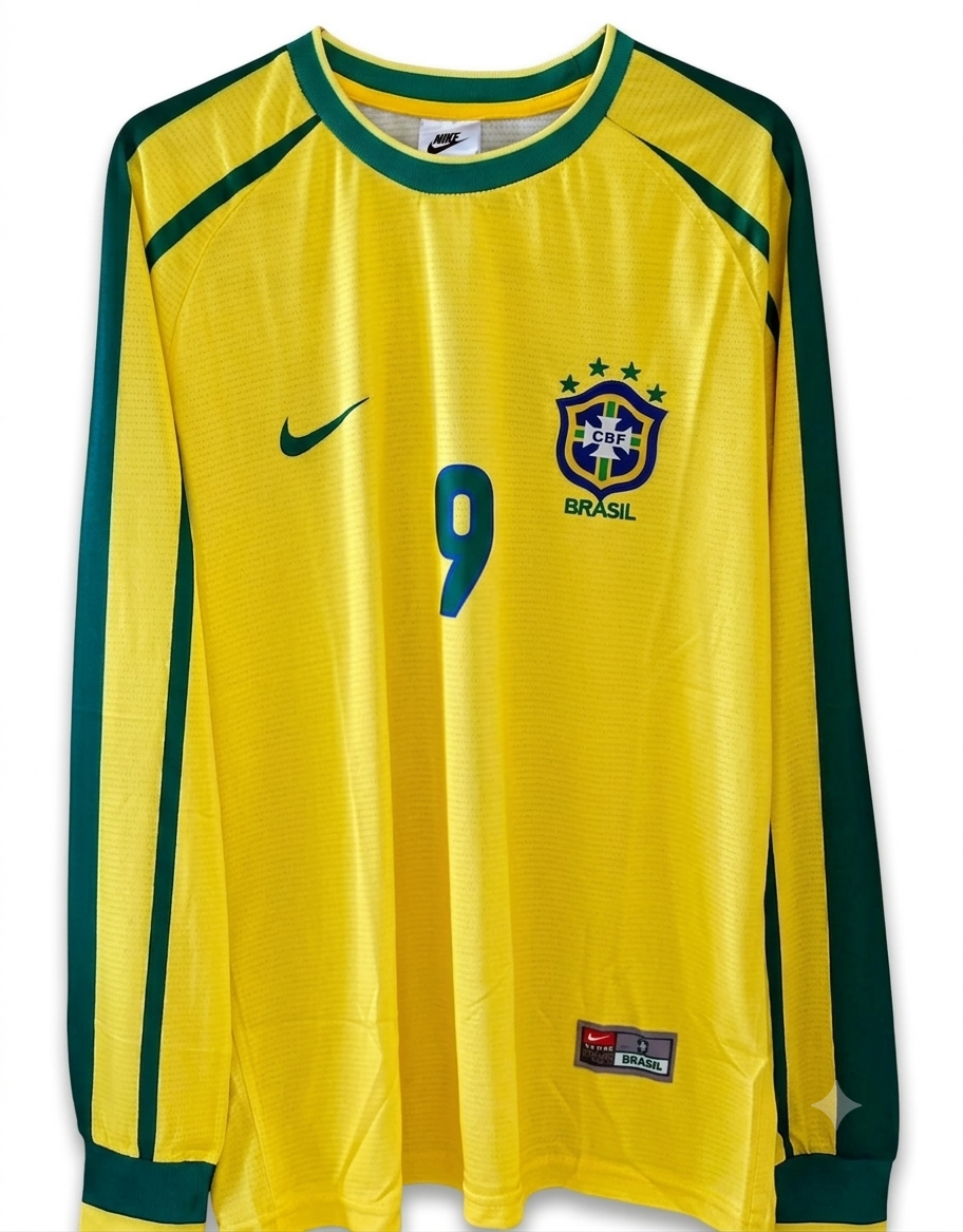 Tenue Ronaldo Nazário – Brésil 1998 Vintage ⚽️