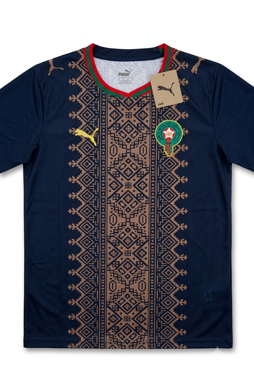 Le nouveau style du maillot du Maroc est arrivé !