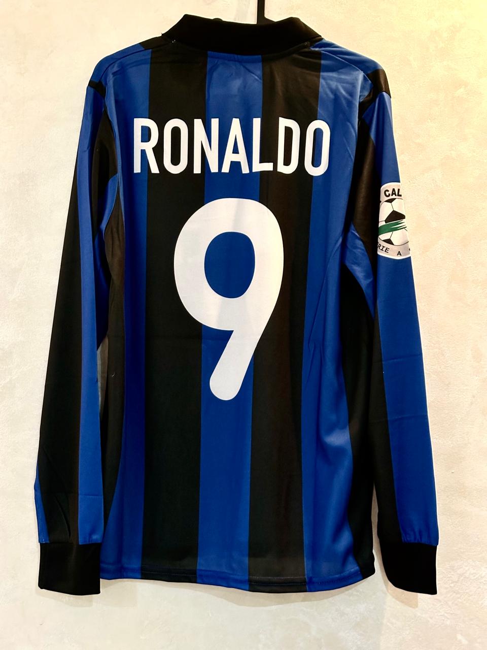 Tenue Ronaldo Nazzario Inter Milan Retro ✅