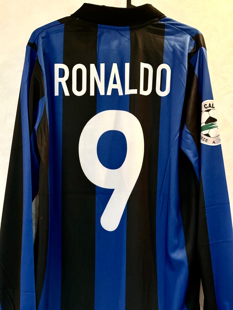 Tenue Ronaldo Nazzario Inter Milan Retro ✅