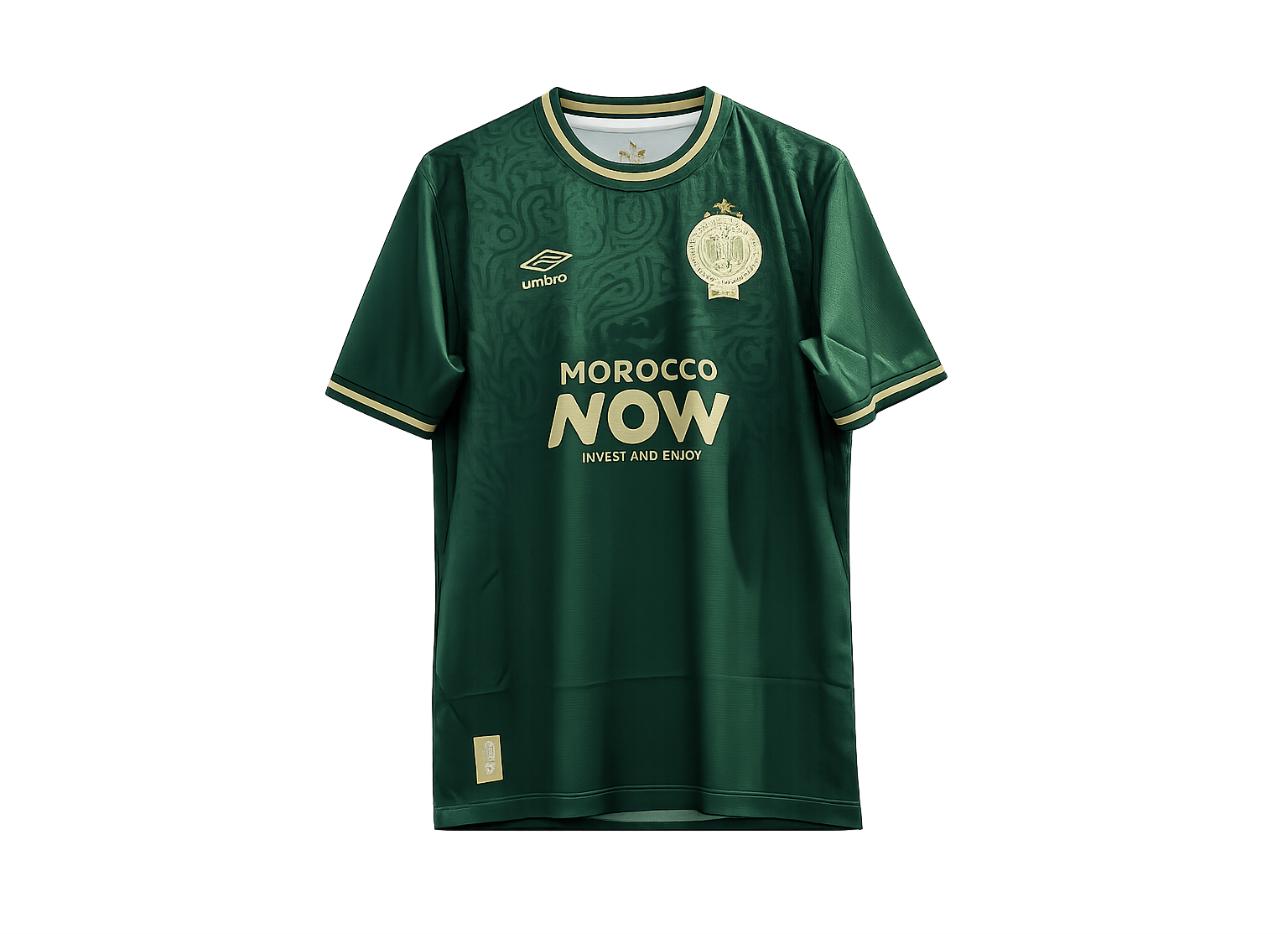 Maillot Raja Club Athletic Umbro Vert Morocco Now 2026